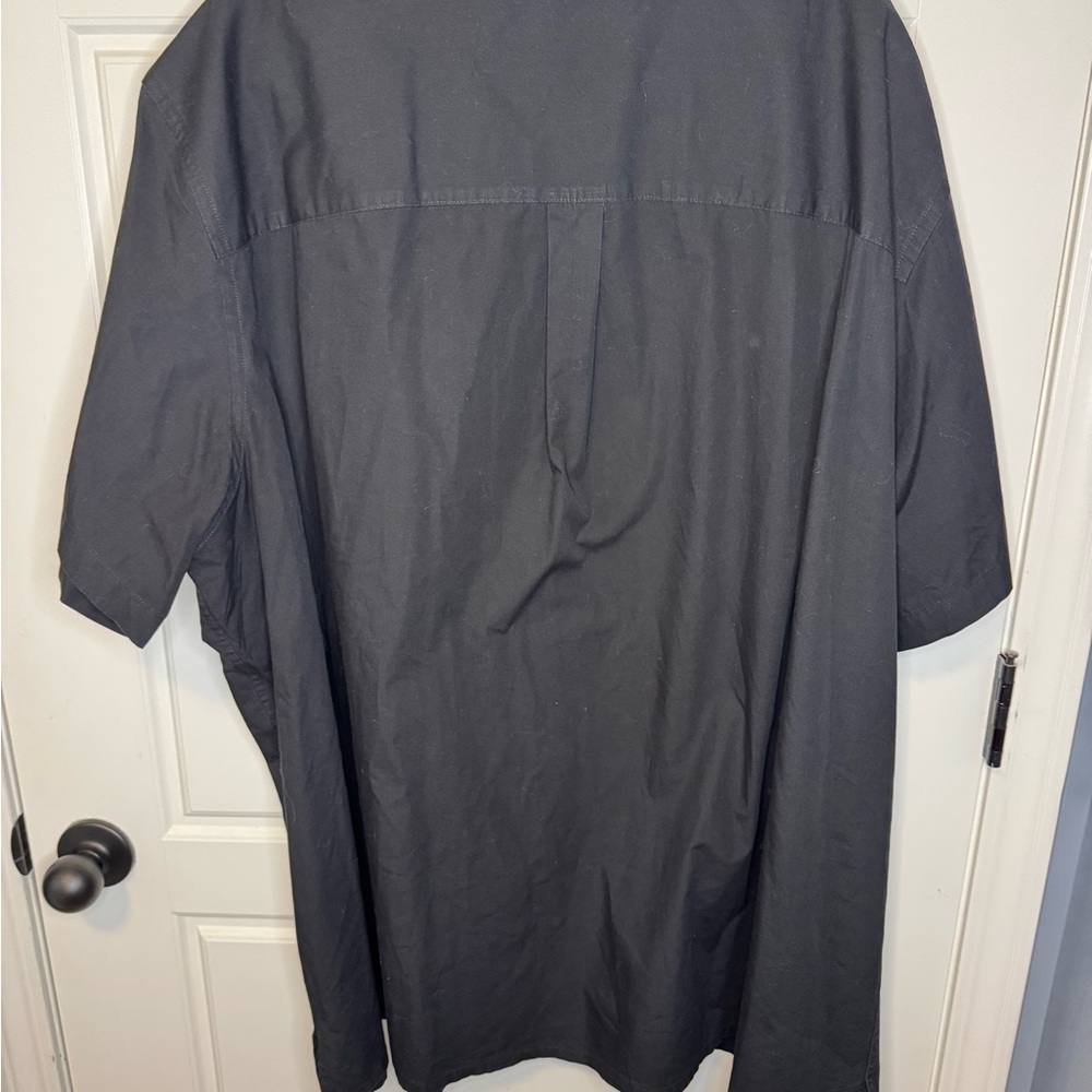 [Lot of 2] King Size Men's 4XL Big and Tall Short Sleeve Button Down Shirts - Picture 5 of 8